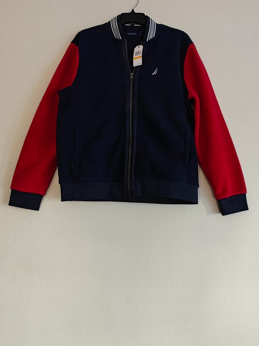 NAUTICA MEN'S SHERPA JACKET (SMALL)